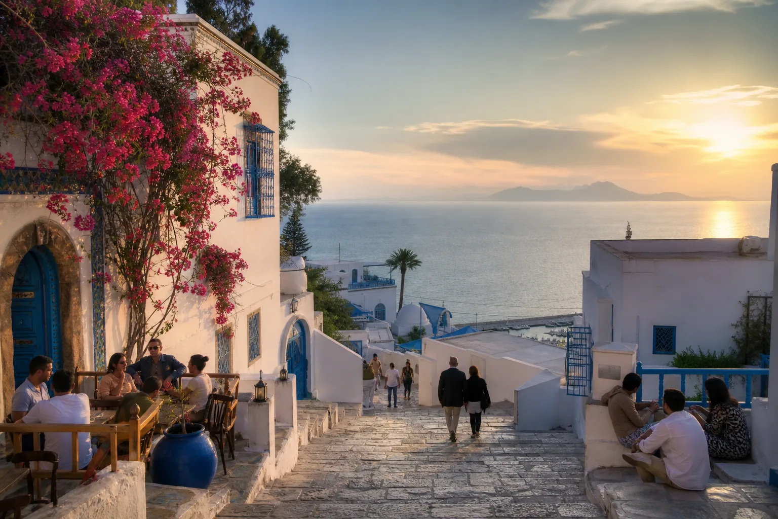Cover art for Sidi Bou Said, Evening